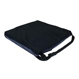 Duro-Med DuroGel II Deluxe Gel-Foam Wheelchair Cushion, Black, 16 Inch x 16 Inch x 2-1/2 Inch