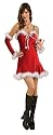 Sexy Santa Baby Red Christmas Dress Adult Costume Large