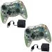 Intec Mini Wireless Controller - Game pad - 6 button(s) - Microsoft Xbox - green, clear (pack of 2 )