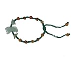What Is Your Zodiac Sign? Special Birthday Gift - Tiger Zodiac Genuine Jade Bracelet Embellished with Jade Beads and Money Ingot for Money Luck Made with Green Cord- Born In: 1938, 1950, 1962, 1974, 1986, 1998, 2010