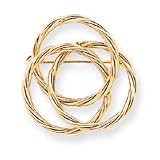 14k Designer Pin