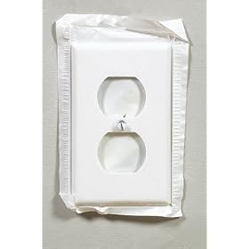 Leviton 020-88003-000 1-Gang Duplex Receptacle Wallplate, White