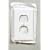 Leviton 020-88003-000 1-Gang Duplex Receptacle Wallplate, White