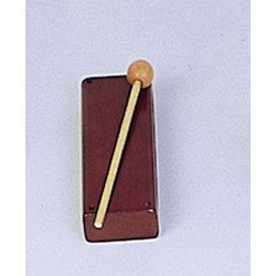 MusicalInstruments: Rhythm Band Wood Block with Mallet
