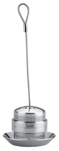 Silit Riposo Tee-Ei mit Untersetzer aus Edelstahl Rostfrei 18 / 10  3,3 cm &Atilde;�