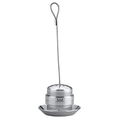 Silit Riposo Tee-Ei mit Untersetzer aus Edelstahl Rostfrei 18 / 10  3,3 cm �