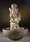Bonsai Boy's Fountain With Angel
