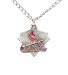 St. Louis Cardinals Chain Necklace & Enameled Pewter Pendant - MLB Baseball Fan Shop Sports Team Merchandise
