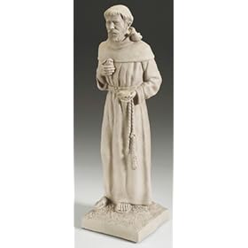 Heritage- L &amp; G 157901 22.25"Sculptural Gardens Saint Francis Garden Statue