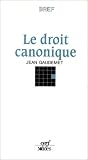 Le droit canonique