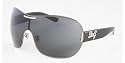 DOLCE & GABBANA D&G 6022B 079/87 GUNMETAL METAL SUNGLASSES
