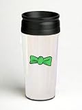 16 oz. Double Wall Insulated Tumbler with tie - clothing - Paper Insert
