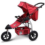 Tike Tech Single Trax360 Stroller- Red