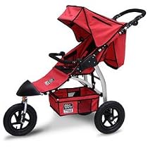 Tike Tech Single Trax360 Stroller- Red