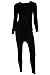 WuHou Women's 100% Cotton Thermal Underwear Two Piece Long Johns Set-XL-White