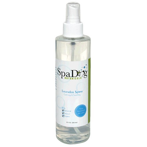 Spa Dog Botanicals Lavender Spray, Calming and Soothing, 8.5 oz (225 ml) (Pack of 2)
