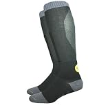 DeFeet Ski-D Black/Graphite Winter Ski Socks - SKIDBG
