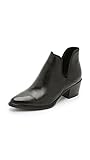 STEVEN by Steve Madden Women's Dextir Western Boot, Black, 6.5 M US