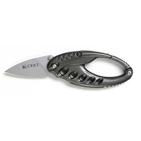 Columbia River Knife and Tool 9080 Multi-Tool Lumabiner Knife, Charcoal