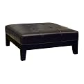 Wicliff Ottoman - Espresso Brown