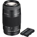 Sony SAL75300 - Telephoto zoom lens - 75 mm - 300 mm - f/4.5-5.6 - Minolta  ....