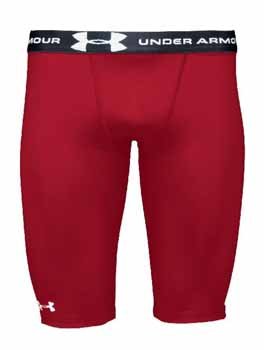 Under Armour Long Compression Short,red