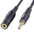 �y�T�����T�v���C�z�I�[�f�B�I�����P�[�u��(1.8m) 3.5mm�X�e���I�~�j�v���O�p KM-A3-18