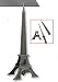 15.5 Eiffel Tower Statue Dagger Knife Sword 200