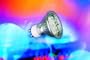 GU10: Blue with 16 LEDs, 120VAC, Pack of 5