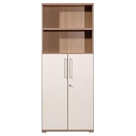 GER10942 Germania Vision BookcaseCupboard Walnut Royal 1094