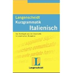 Langenscheidts Kurzgrammatik Italienisch