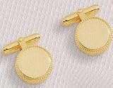 Colibri Gold Tone Cuff Links - ACL-003-Y