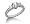 0.48CTW Diamond Three Stone Ring with Side Stones in 14k White Gold