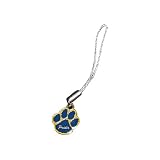 Mascot Paw Print Phone Charm 12-pk. - Blue/ Gold