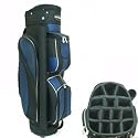 PROSiMMON Blue/Black Deluxe 14 Way Divider Cart Bag