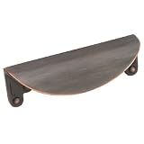 Amerock Inspirations 3' Cup Pull Plain Design Oil Rubbed Bronze