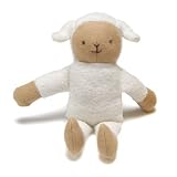 Organic Cotton Sleepy Sheep Doll (stuffing is organic, too!) (Size=One-size)