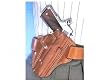 Galco Combat Master Holster Right Hand Tan 5" Colt Govt