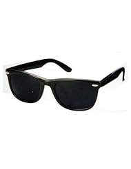 Blues Brothers Wayfarer Black Sun Glasses by H2W