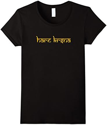 Women's Hare Krishna T-Shirt for Men, Women, Boys and Girls XL Black