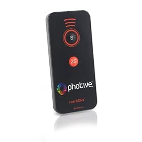 Photive PH-RC5 Wireless Remote Control Remote for Sony NEX Series and Digital SLRs