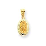 14k Miraculous Medal Pendant