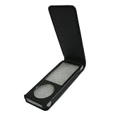 LUPO Ipod Nano 5G (5th Gen) Leather Flip Case - BLACK