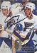 Craig Johnson, St. Louis Blues, 1995 Fleer Flair Autographed Card