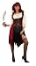 New Carribean Pirate Lady Womens Fancy Dress Costume