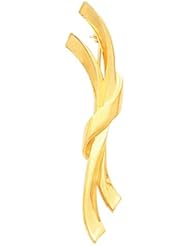 14K Yellow Gold Brooch -- LIFETIME WARRANTY