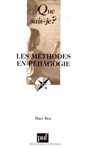 Les méthodes en pédagogie