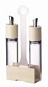 Legnoart - Ov-10 - Egrette - Set Huile & Vinaigre Base Bambou - Design Bj&oslash;rn Blisse