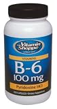 Vitamin Shoppe - B-6, 100 mg, 300 capsules