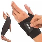Mueller - Wraparound Wrist Support (Colour: Black ) (Size: OSFM )